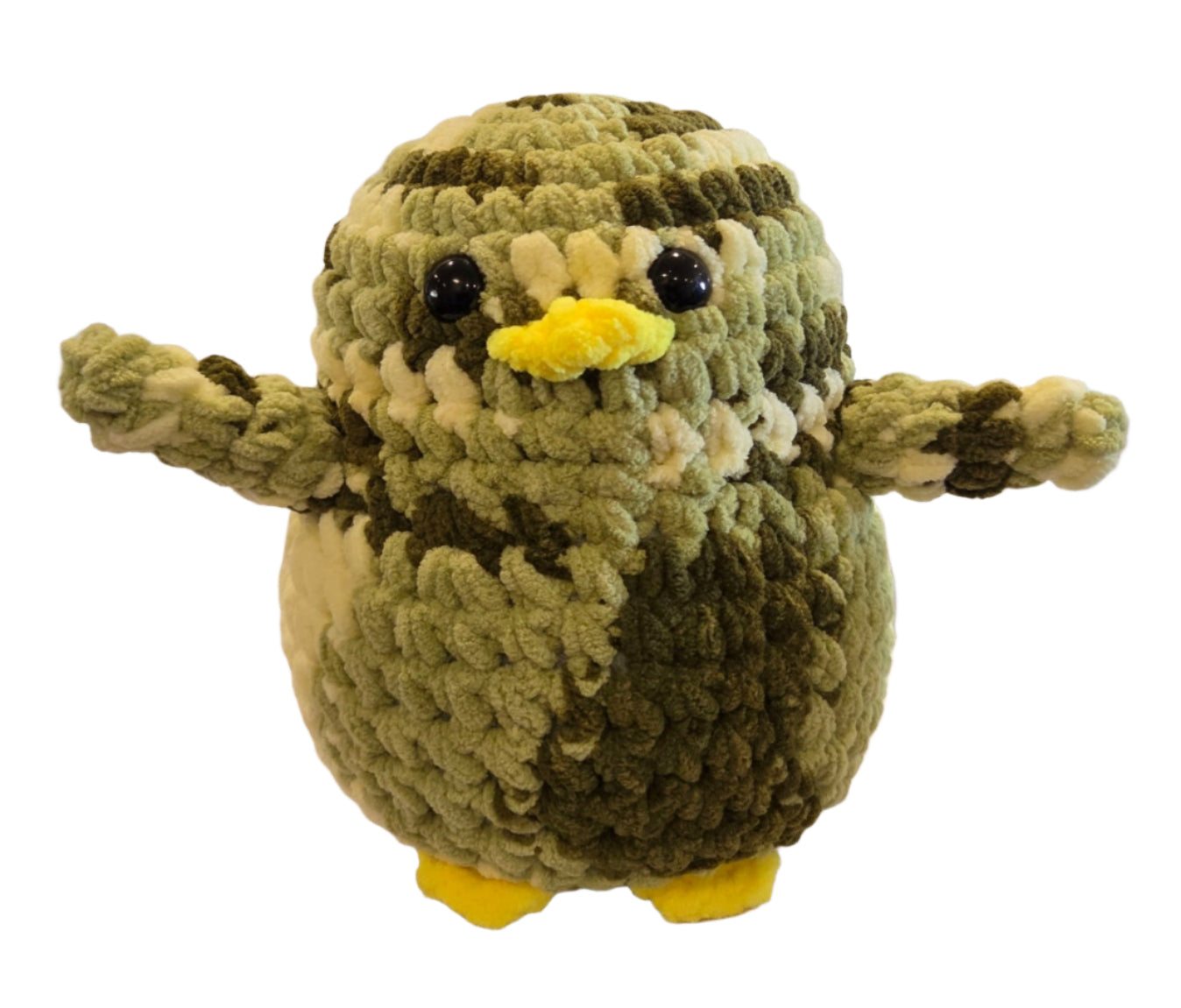 Handmade Penguin Plushie FROG