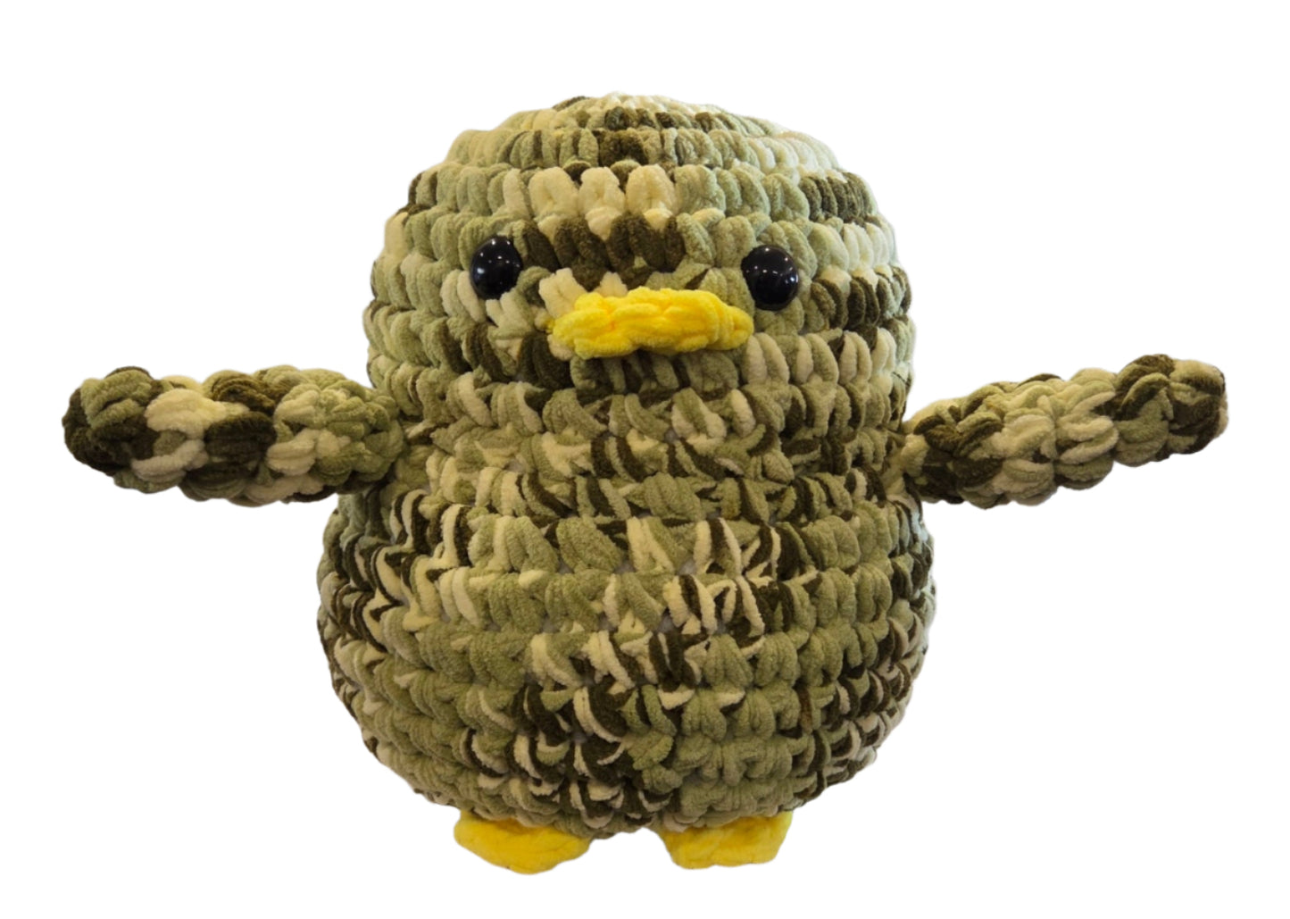 Handmade Penguin Plushie FROG