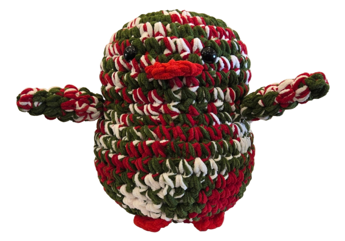 Handmade Penguin Plushie GRINCH