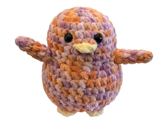 Handmade Penguin Plushie APRICOT