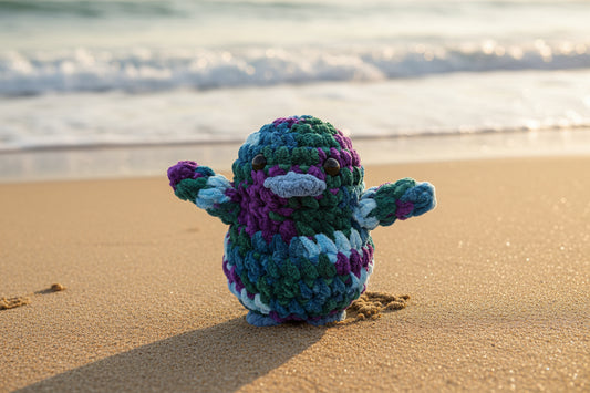 Handmade Penguin Plushie UNDER THE SEA