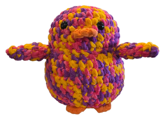 *LIMITED EDITION* ULTRA SQUISHY HANDMADE PENGY PURPLE SUNRISE