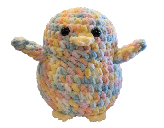 Handmade Penguin Plushie TOASTED MARSHMELLOW + PAVLOVA
