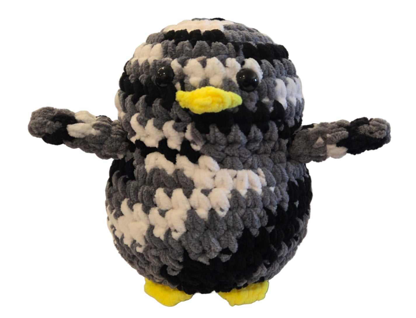 Handmade Penguin Plushie ZEBRA