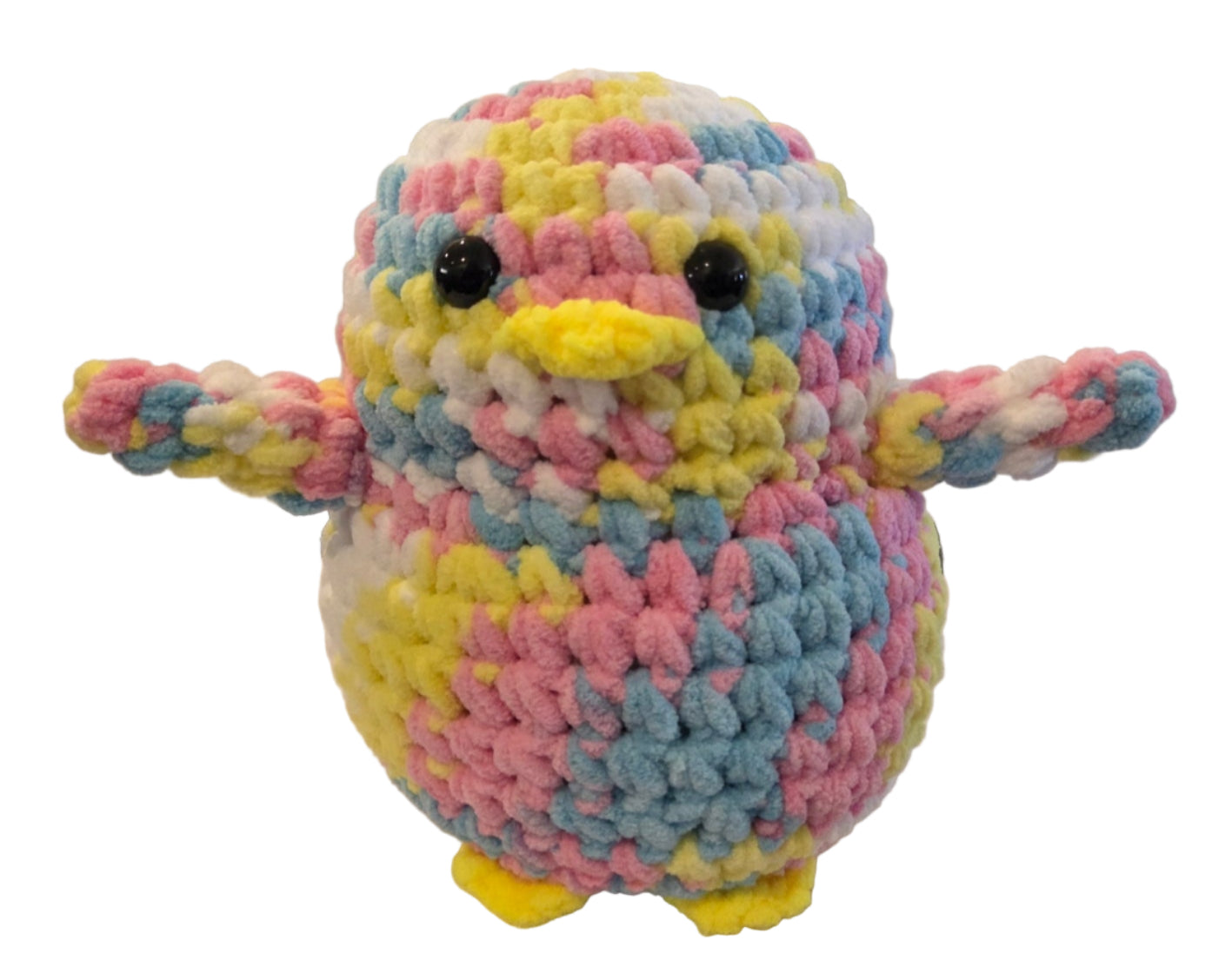 Handmade Penguin Plushie PINK UNICORN