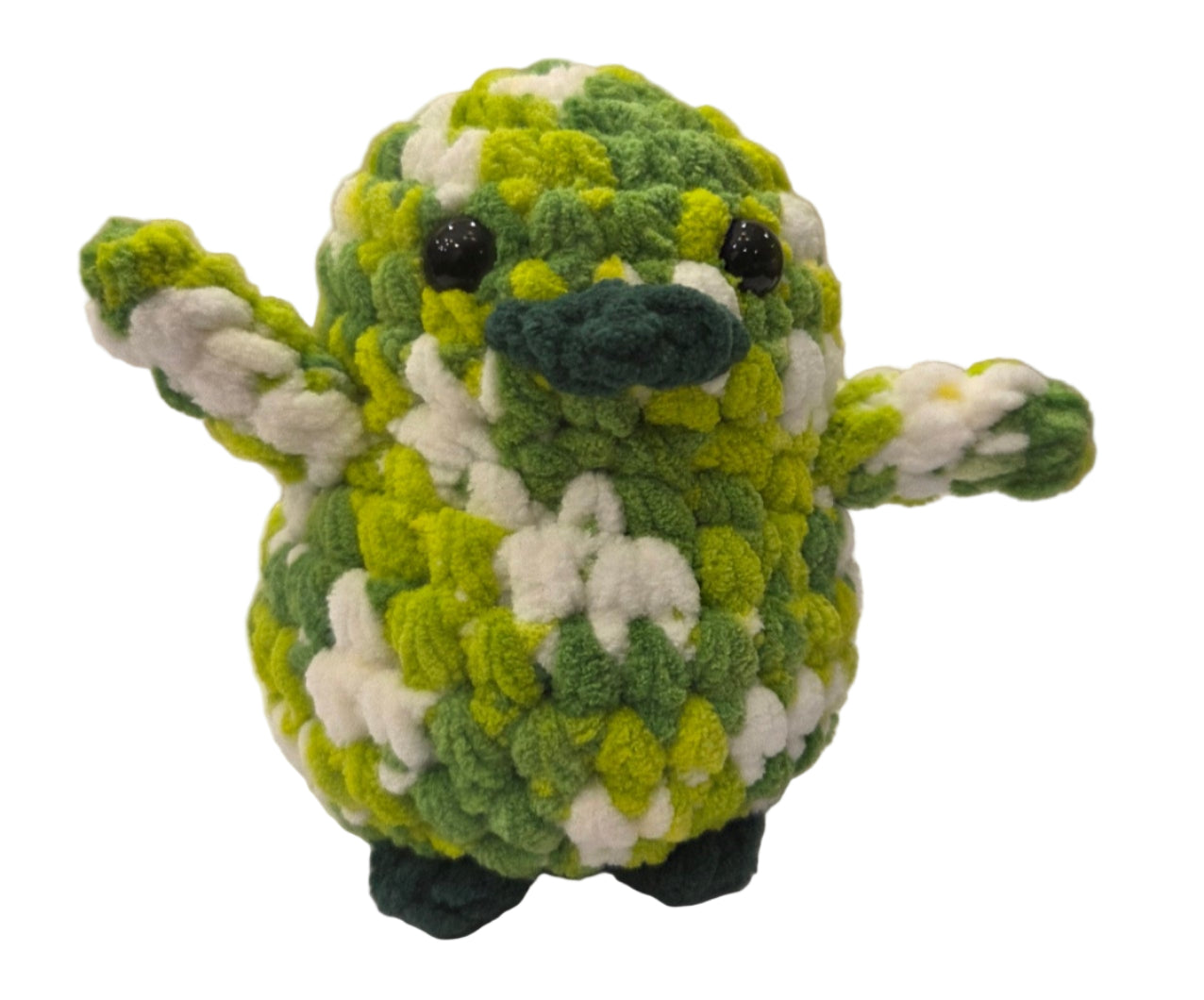 Handmade Penguin Plushie LEMONADE LIME