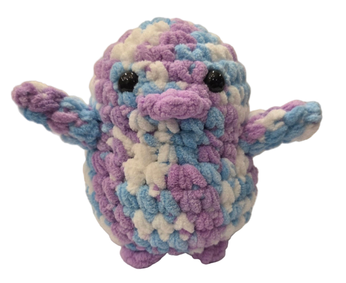 Handmade Penguin Plushie BUBBLEGUM