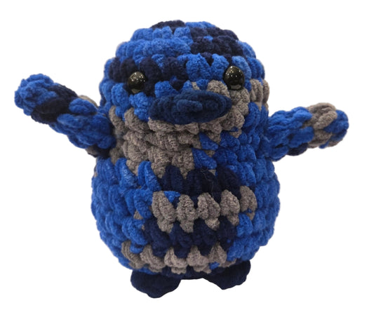 Handmade Penguin Plushie SHARK
