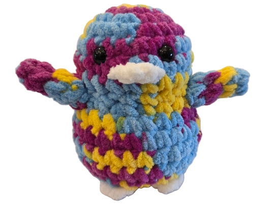 Handmade Penguin Plushie BUBBLE O BILL
