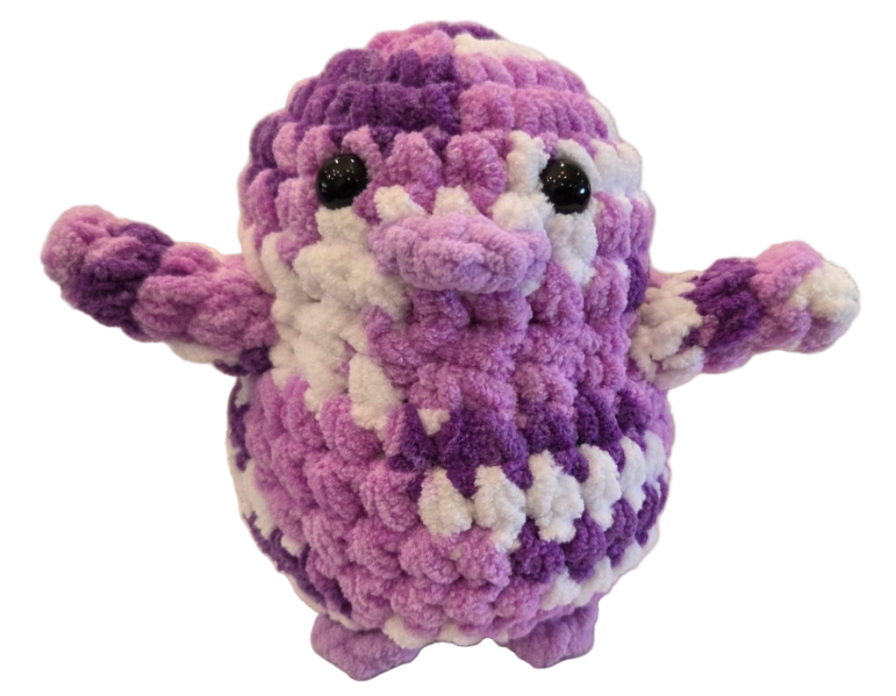 Handmade Penguin Plushie GRAPE