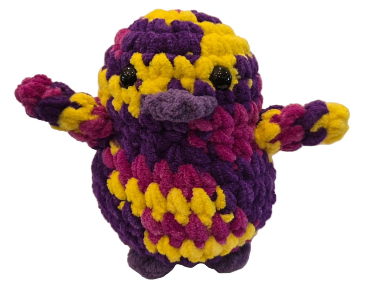 Handmade Penguin Plushie BERRY LEMONADE