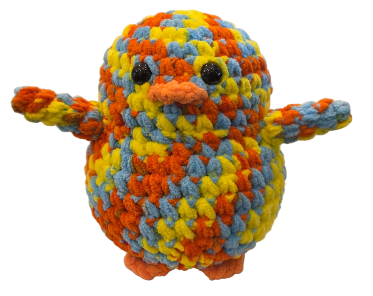 Handmade Penguin Plushie TROPICAL