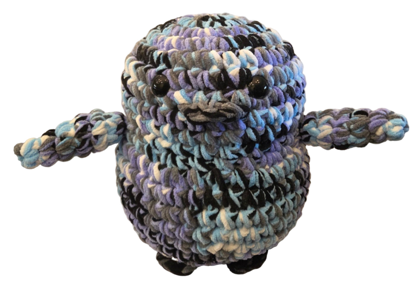Handmade Penguin Plushie SULLY + ZEBRA