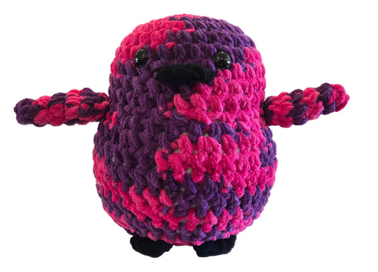 *LIMITED EDITION* ULTRA SQUISHY HANDMADE PENGY PURPLE & PINK