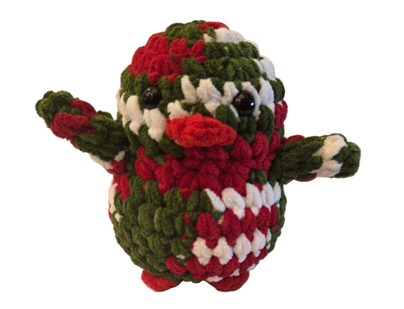 Handmade Penguin Plushie GRINCH