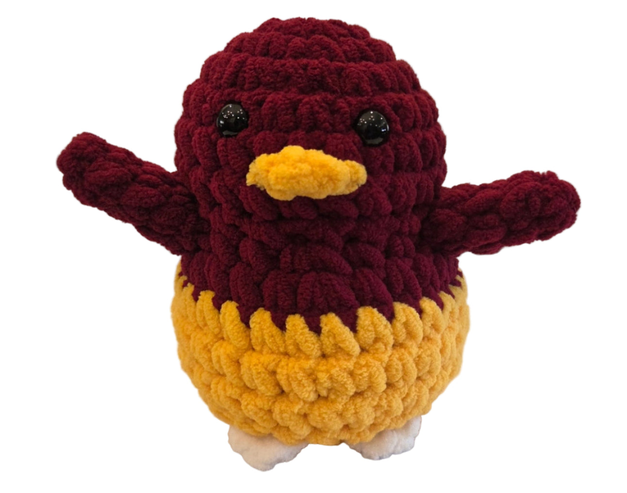 Handmade Penguin Plushie BRONCOS