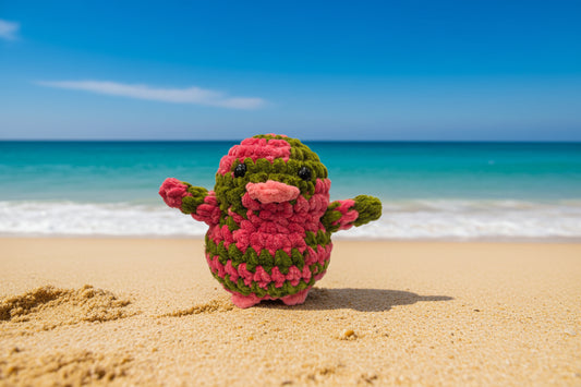 Handmade Penguin Plushie ROSE LILY