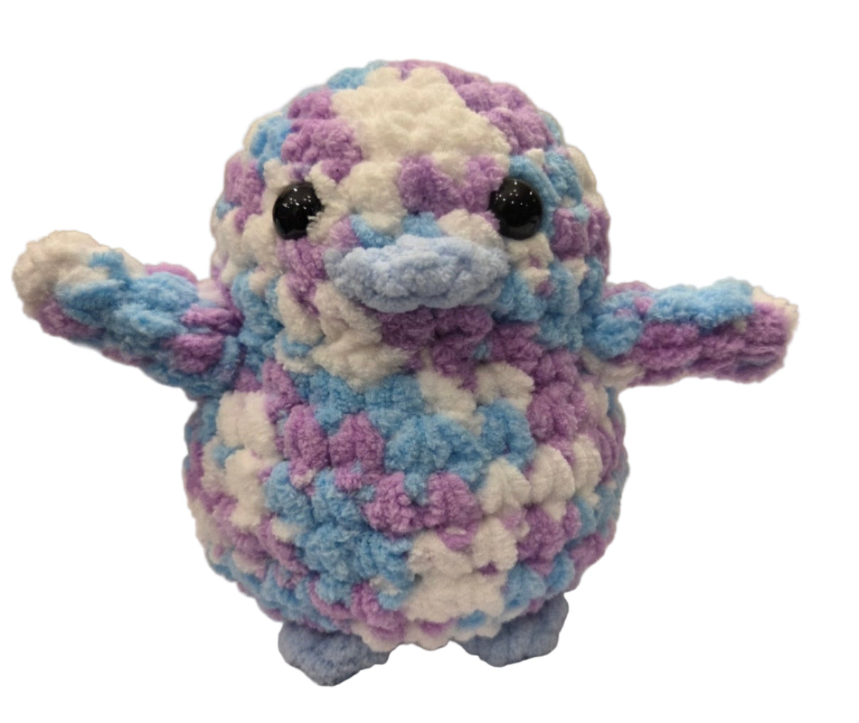 Handmade Penguin Plushie BUBBLEGUM