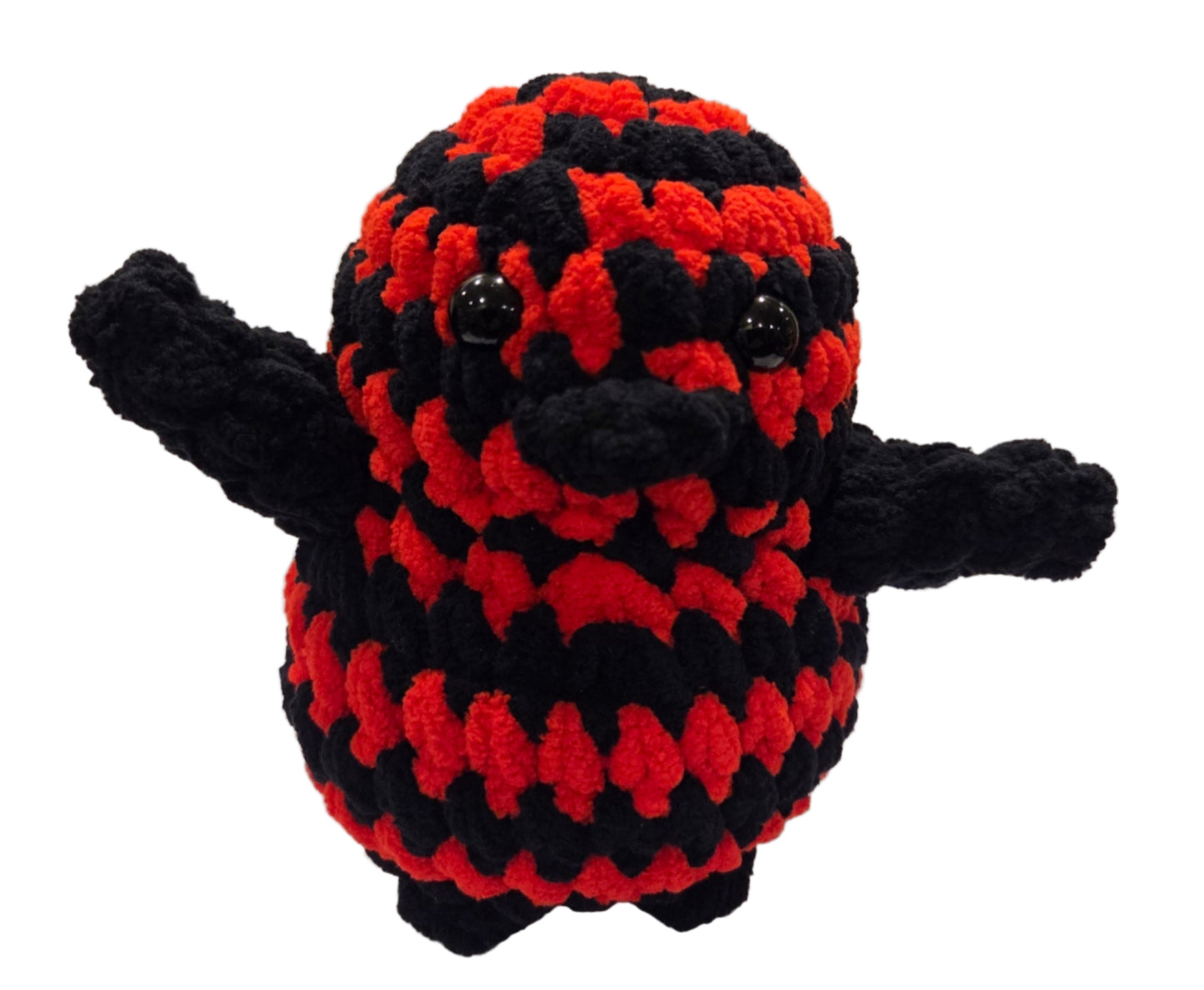 Handmade Penguin Plushie ESSENDON (BOMBERS)