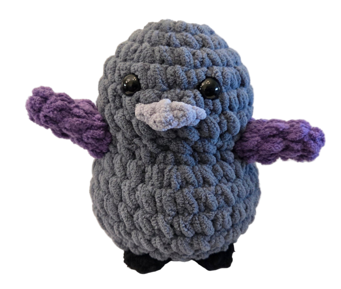 Handmade Penguin Plushie NIGHT BAT