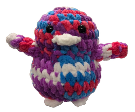 Handmade Penguin Plushie MY LITTLE PONY + FROZEN BLUEBERRY