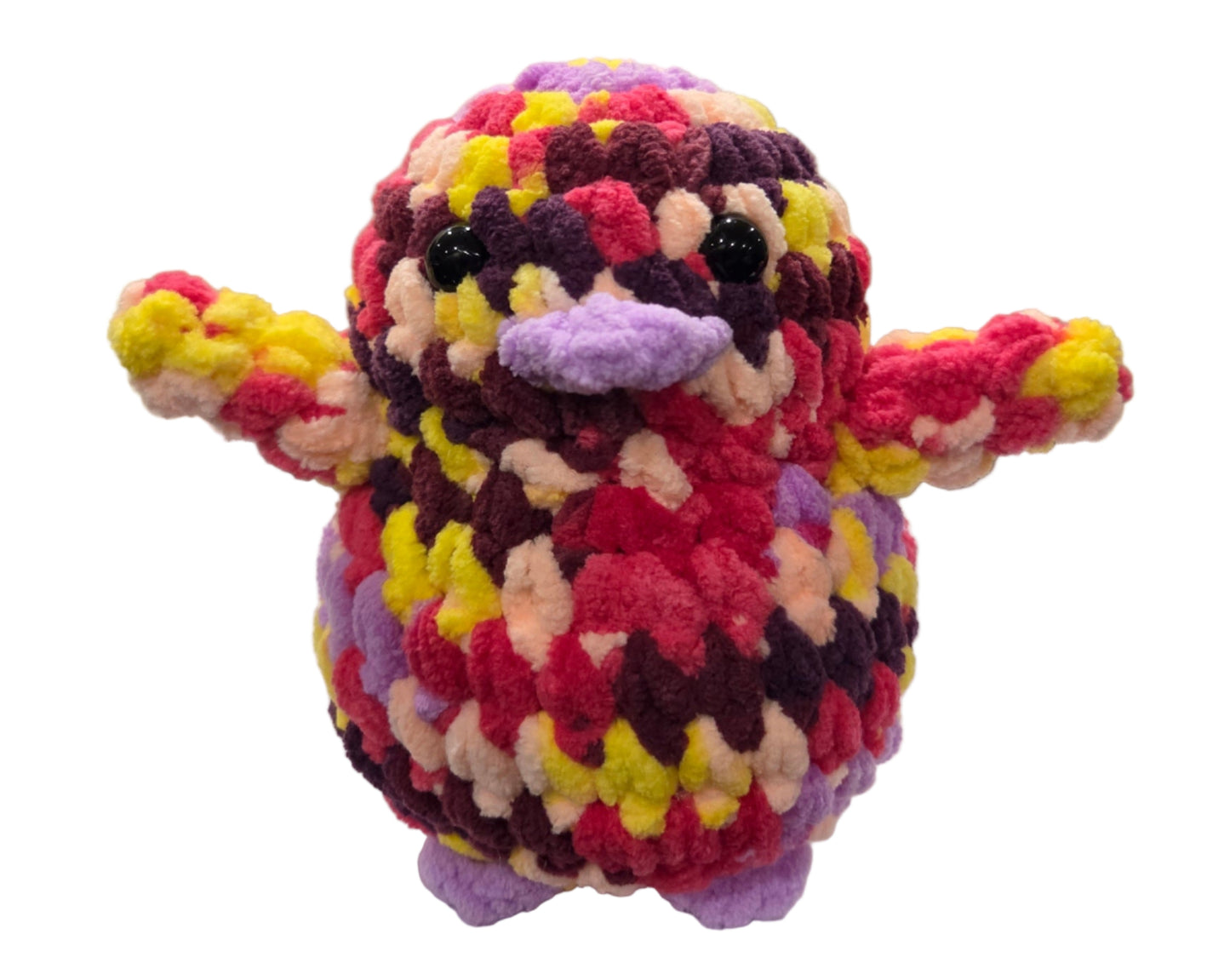 Handmade Penguin Plushie RUBY ROSE + BLOSSOM