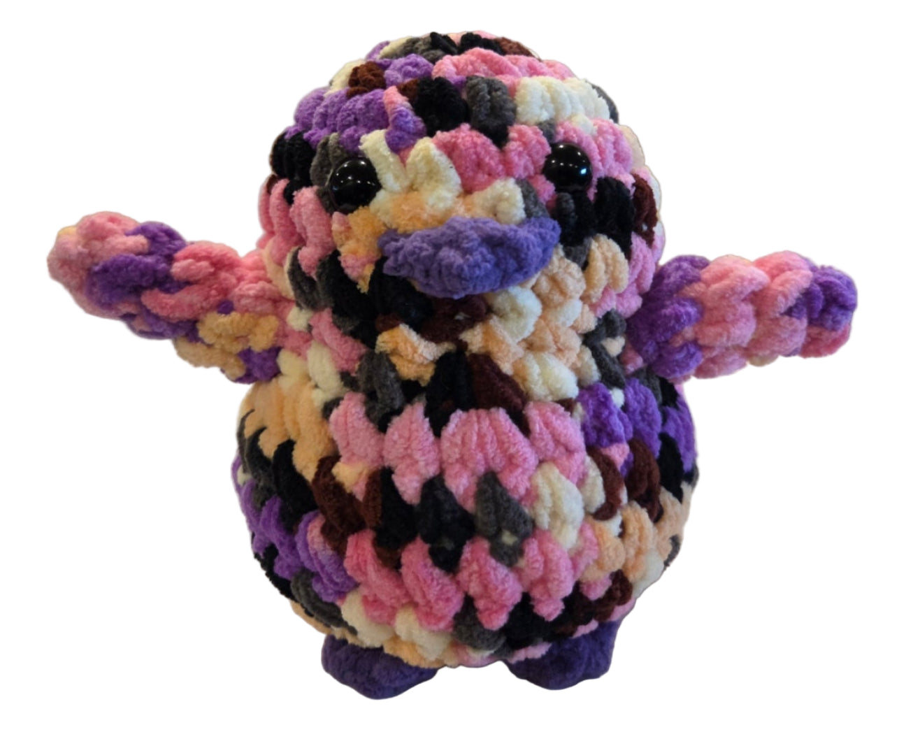 Handmade Penguin Plushie MILKSHAKE COW