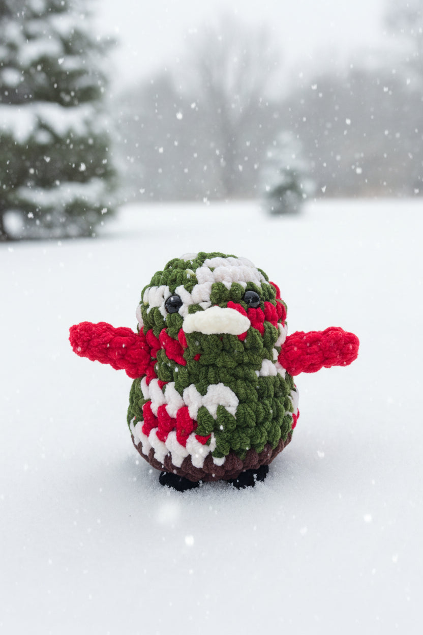 Handmade Christmas Penguin CHRISTMAS