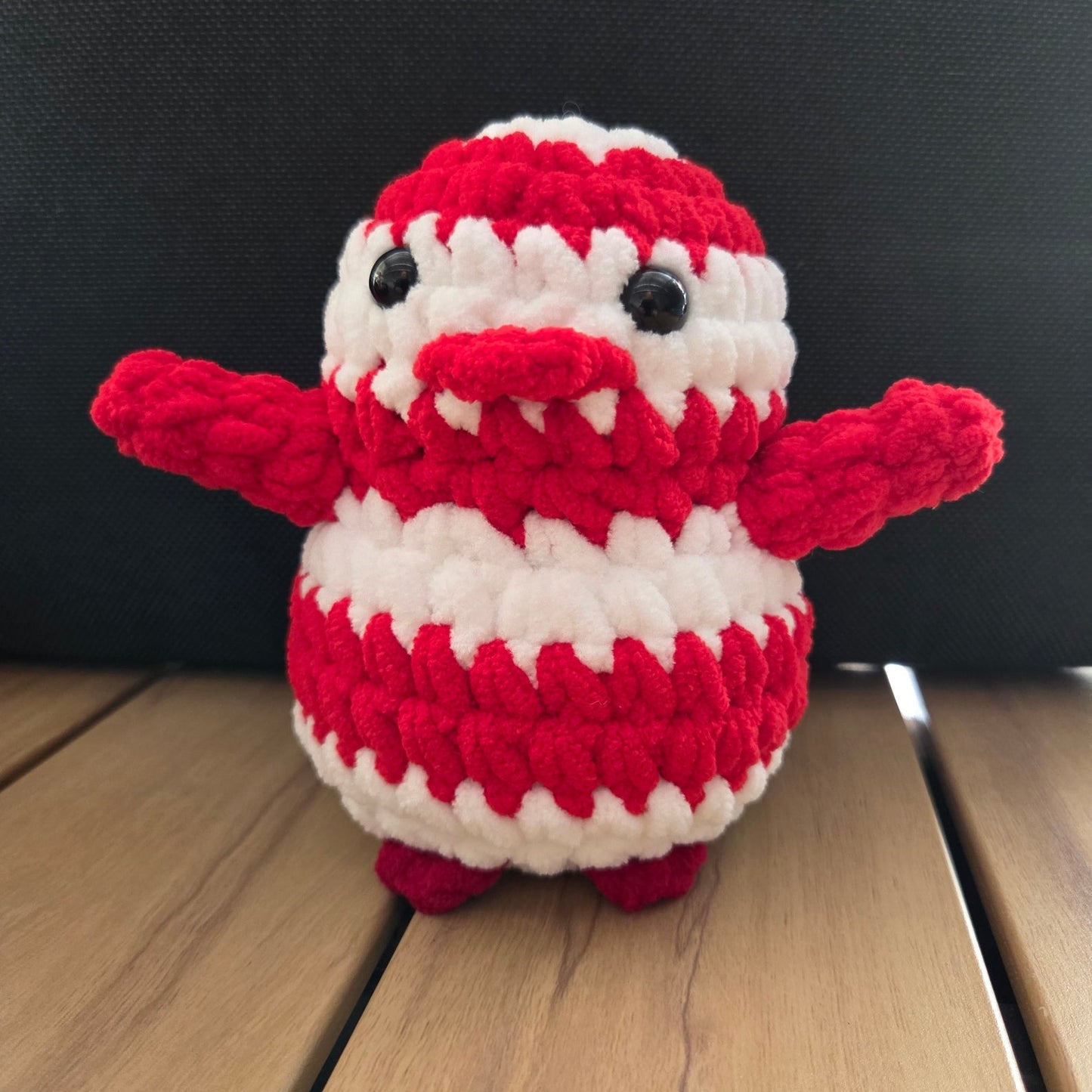 Handmade Christmas Penguin CANDY CANE