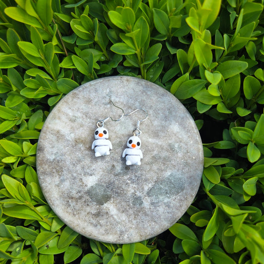 Cutie Pie Penguin Earrings SNOWMEN