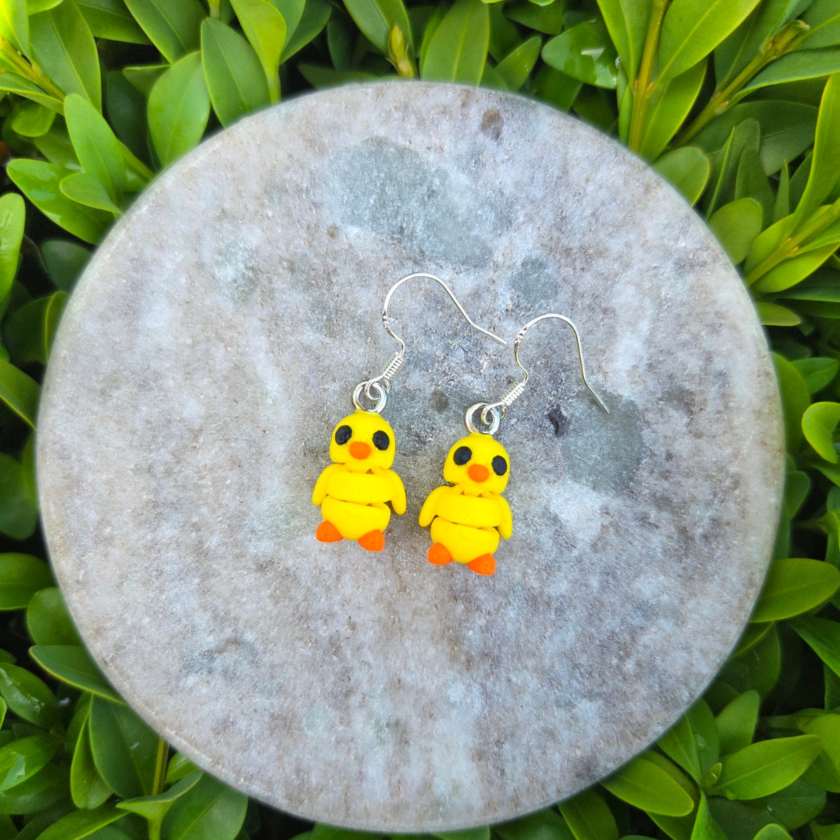 Cutie Pie Penguin Earrings RUBBER DUCKY