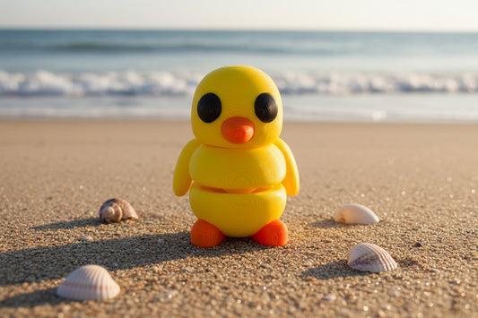 3D Pocket Penguins RUBBER DUCK