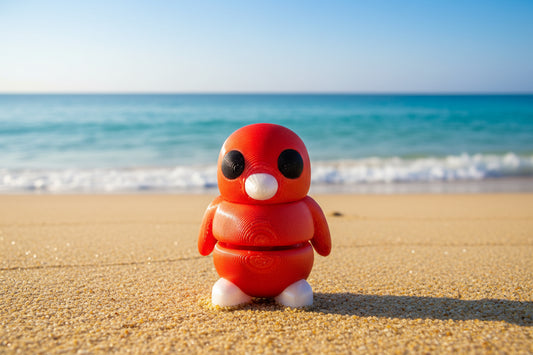 3D Pocket Penguins RED & WHITE