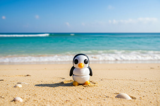 3D Pocket Penguins Traditional Silk
