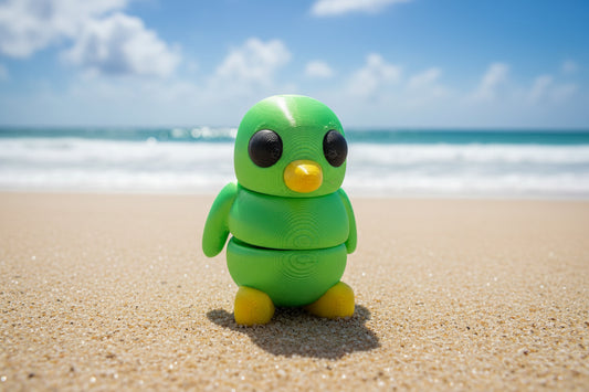 3D Pocket Penguins GREEN