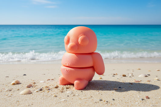 3D Pocket Penguins APRICOT