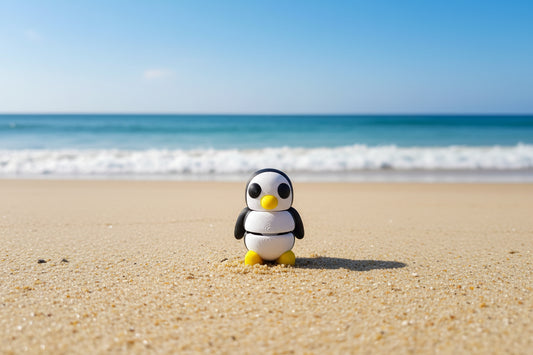 3D Pocket Penguins Traditional Yellow