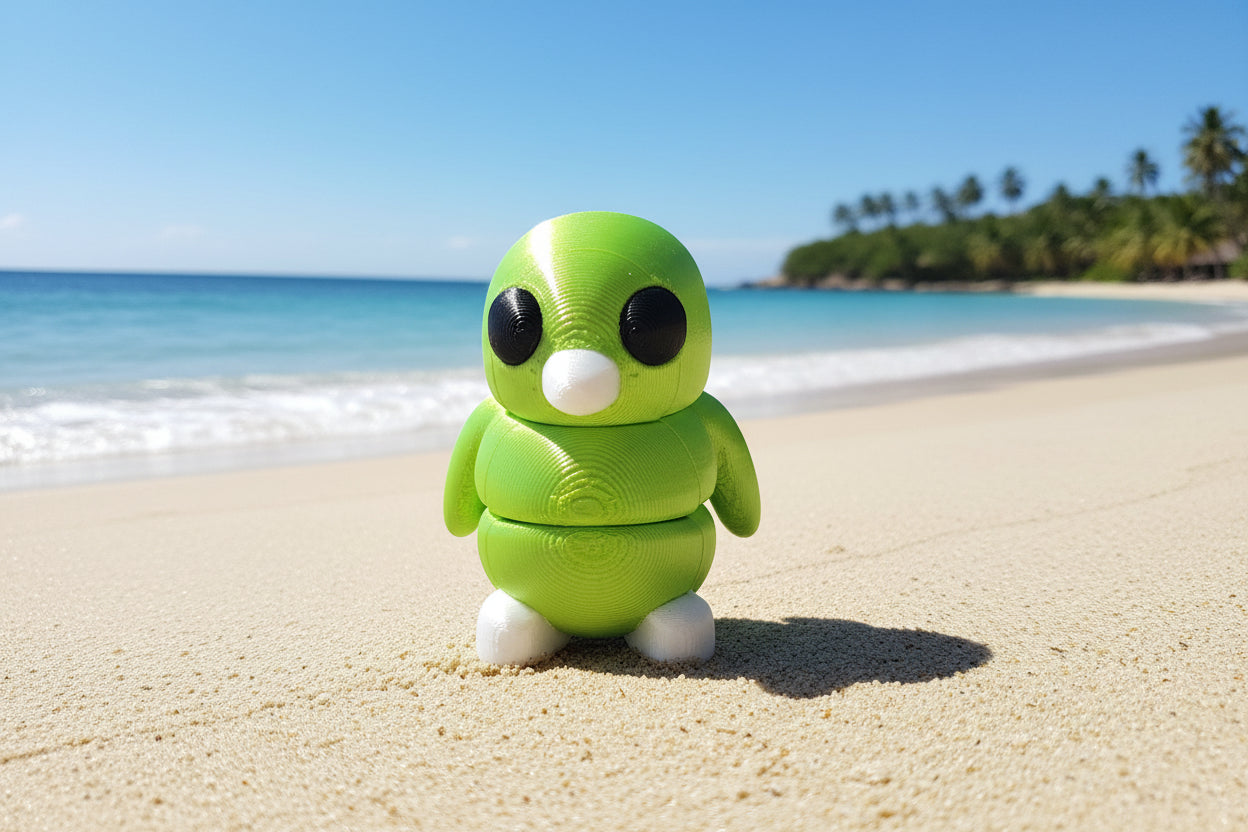 3D Pocket Penguins LEMONADE LIME