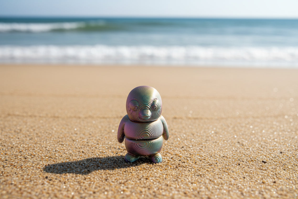 3D Mini Penguins MERMAID