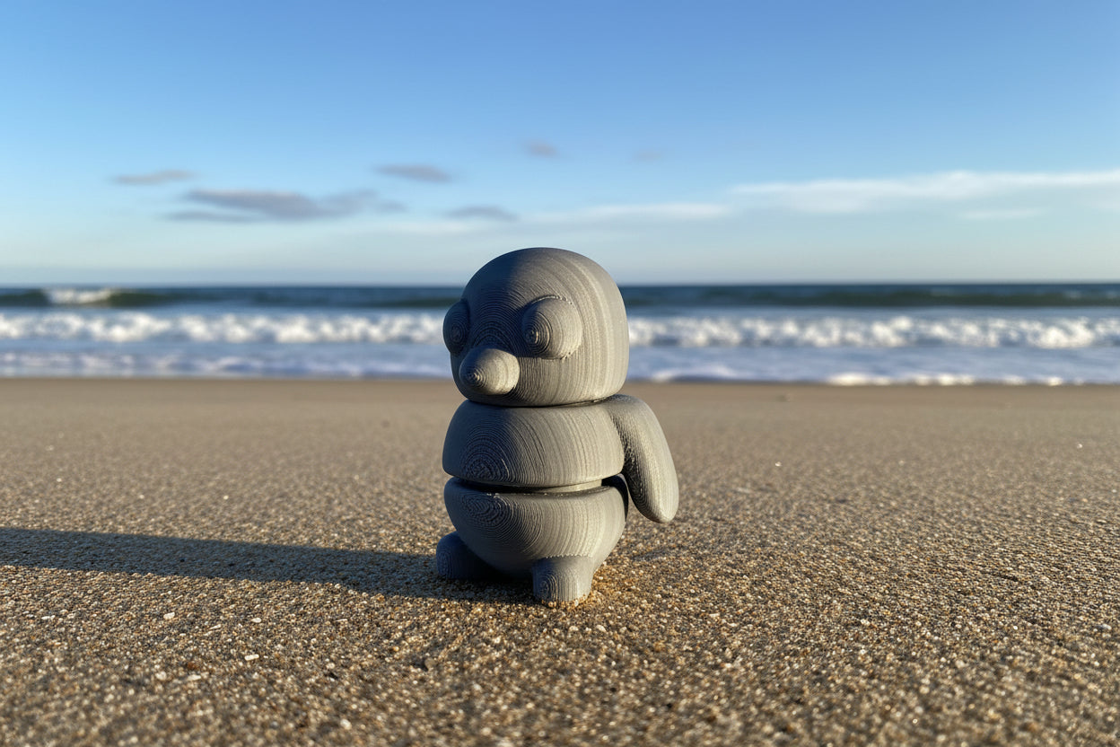 3D Baby Fidget GREY & BLACK