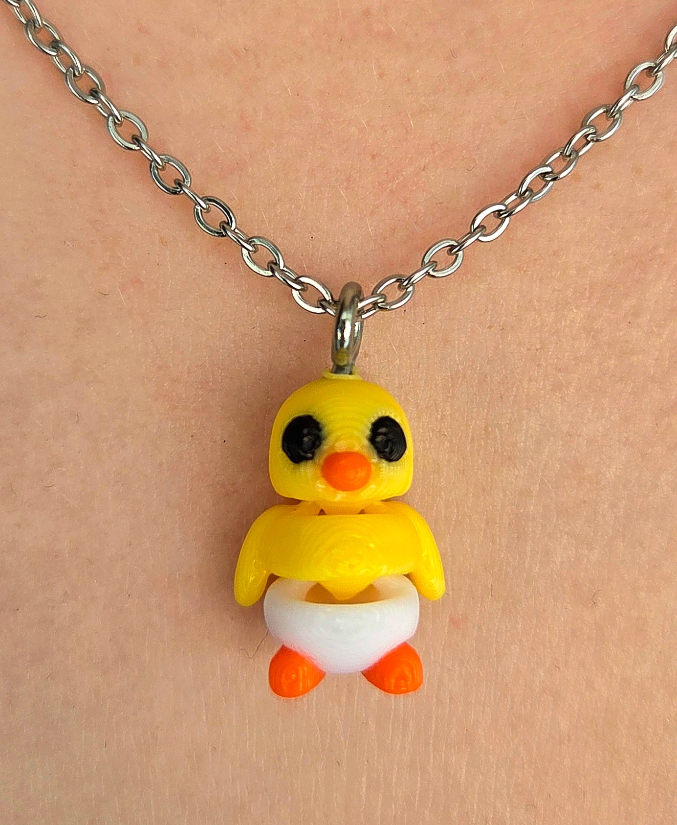 Cutie Pie Penguin Necklace EASTER CHICK