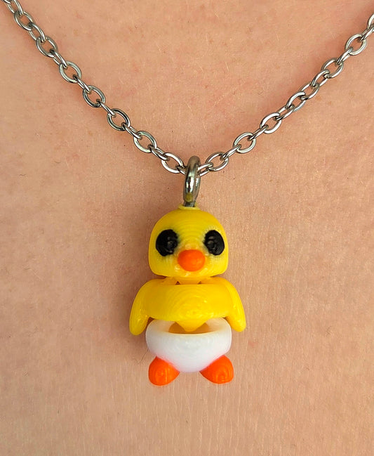 Cutie Pie Penguin Necklace EASTER CHICK