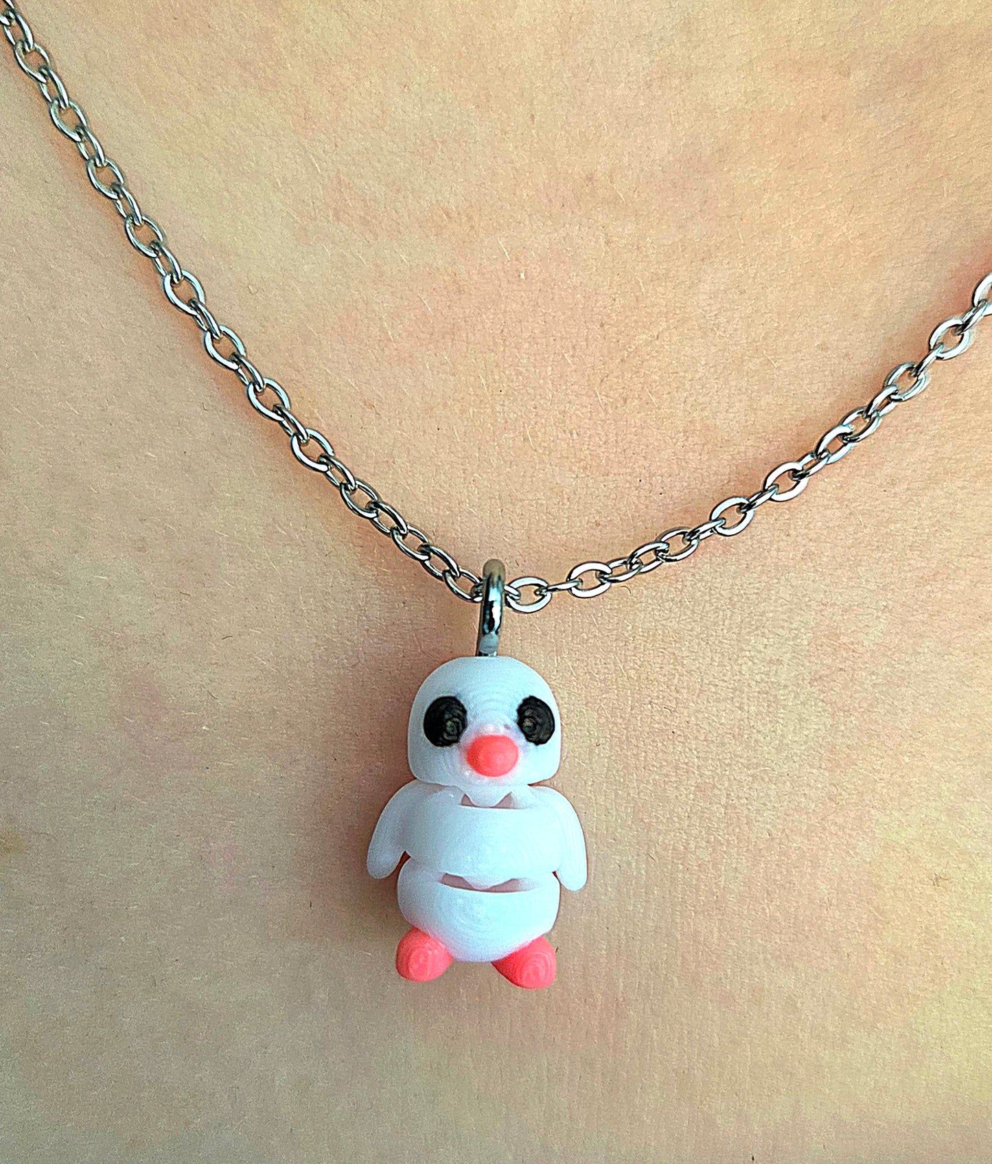 Cutie Pie Penguin Necklace EASTER BUNNY