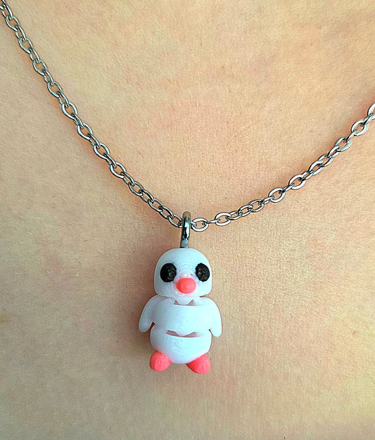 Cutie Pie Penguin Necklace EASTER BUNNY