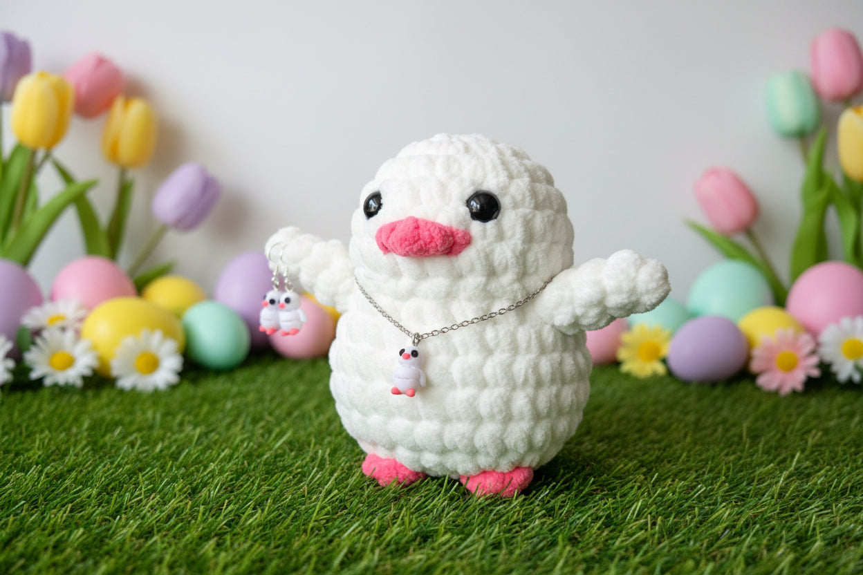 Cutie Pie Penguin Earrings EASTER BUNNY
