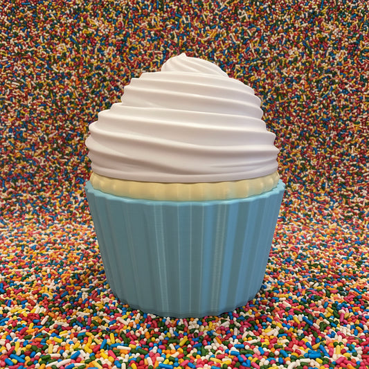 XL Cupcake Container 3D Printed