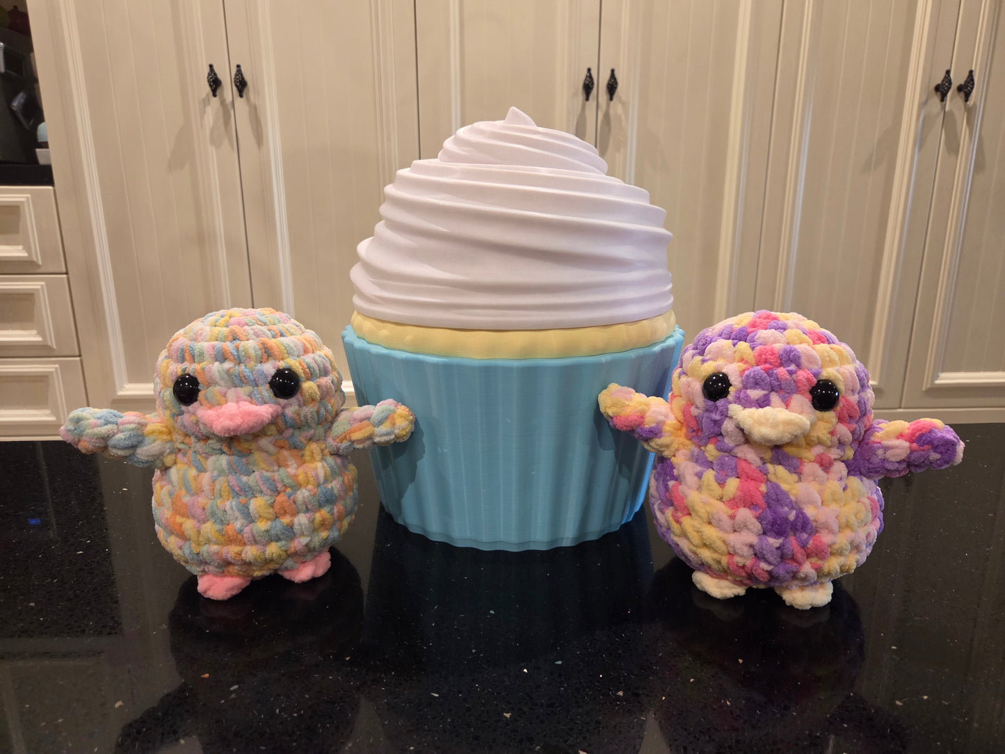 XL Cupcake Container 3D Printed