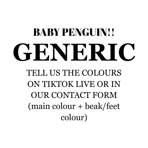 3D Baby Fidget Gippy Penguin