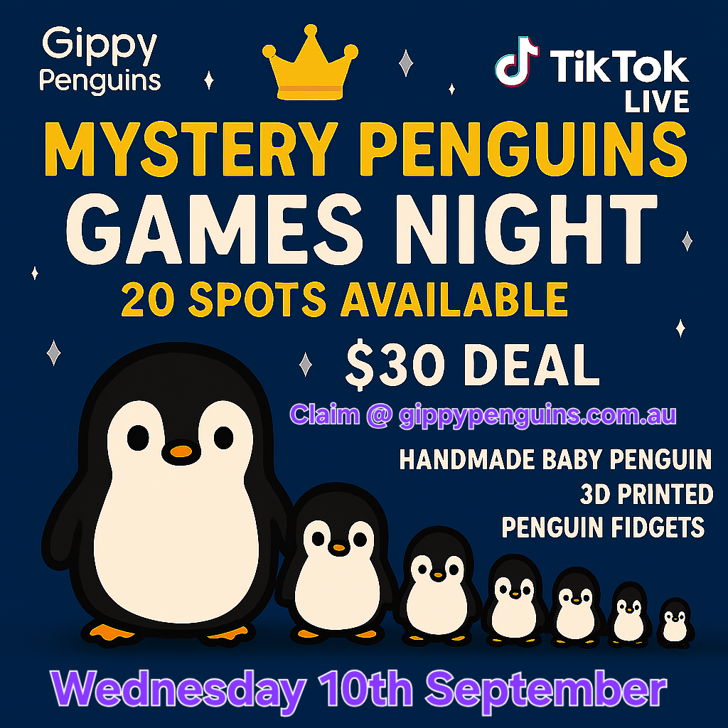 MYSTERY PENGUINS GAMES NIGHT