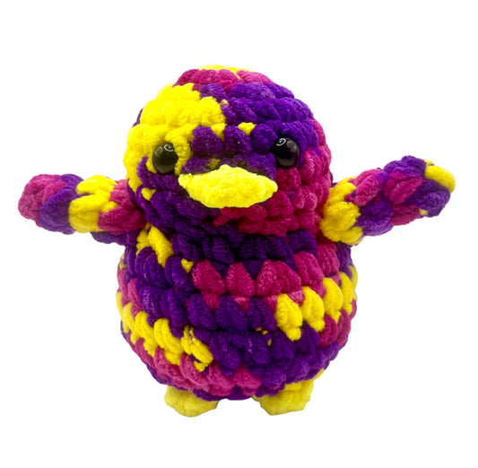 Handmade Penguin Plushie BERRY LEMONADE